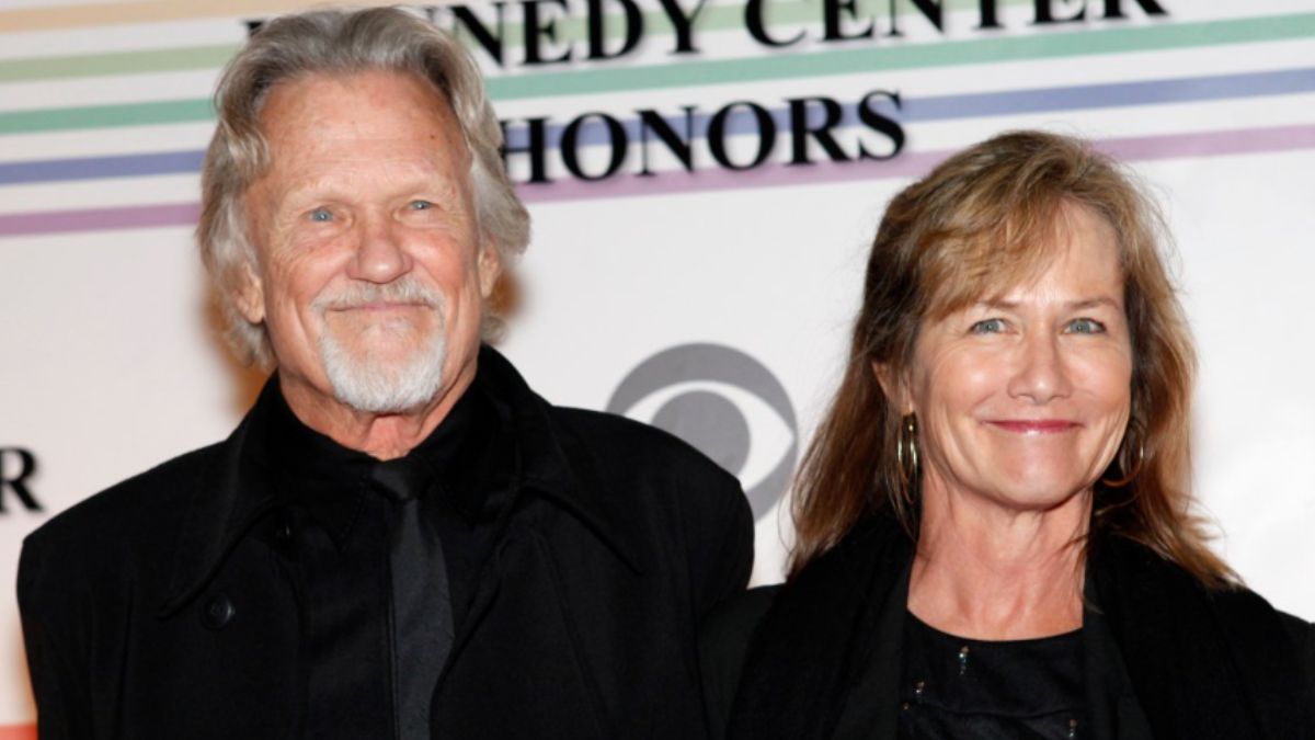 Images of Kris Kristofferson and Lisa Meyers