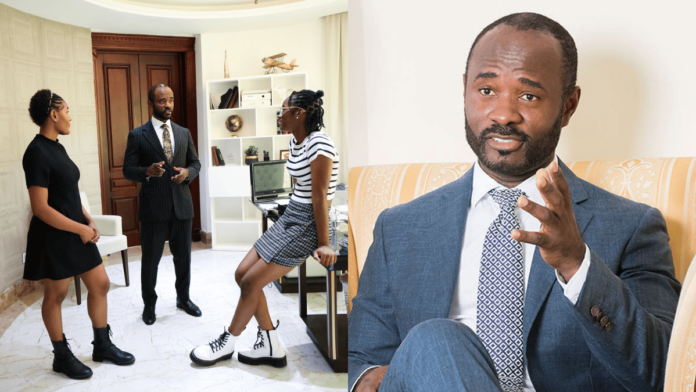 an image collage of Antonio Oburu with his daughters