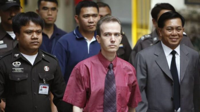 John Mark Karr during his court hearing