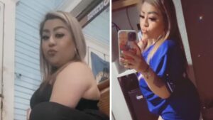 How did Ashley Trevino stir curiosity about her age through TikTok?