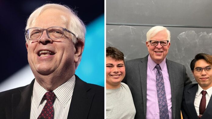 Dennis Prager is clear-headed as he recuperates from the accident.