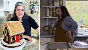 Is Claire Saffitz flaunting her pregnant belly or is it just a food baby?