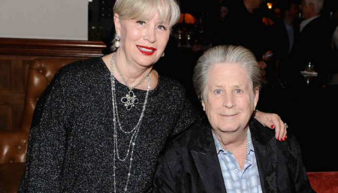 Pic of Brian Wilson with his Wife