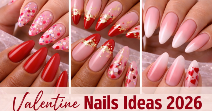 valentine nails 2026