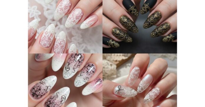 Lace Pattern Nails