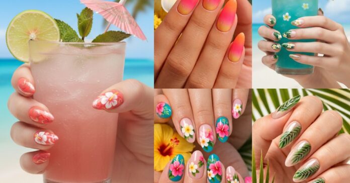 Tropical Nail Designs