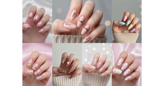self-love nail designs
